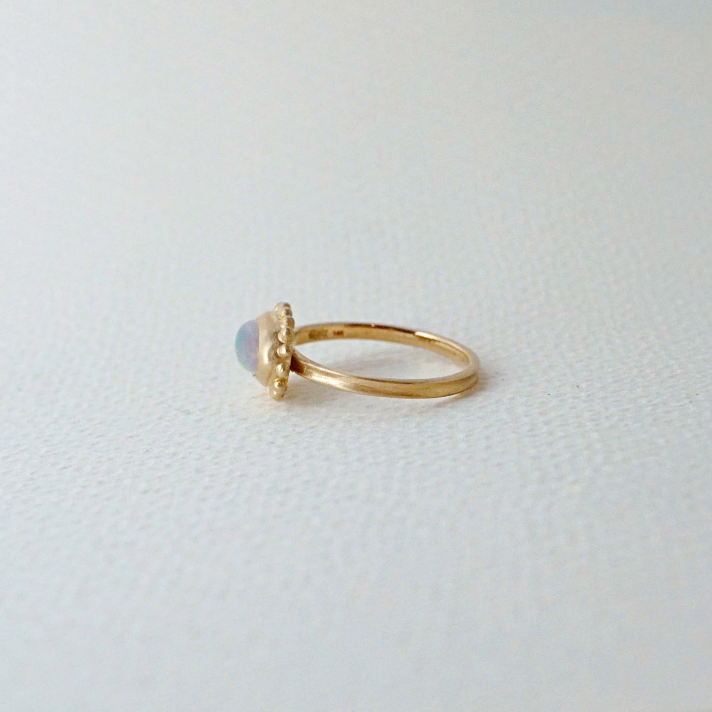 Nova ring with Opal