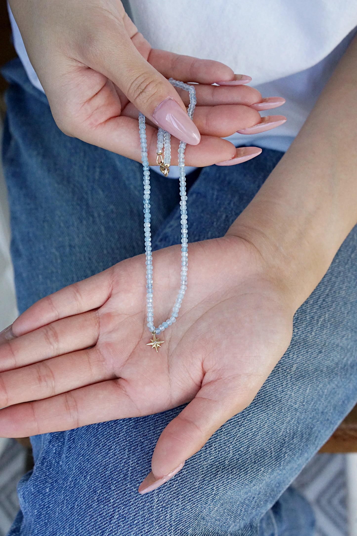 aquamarine necklace