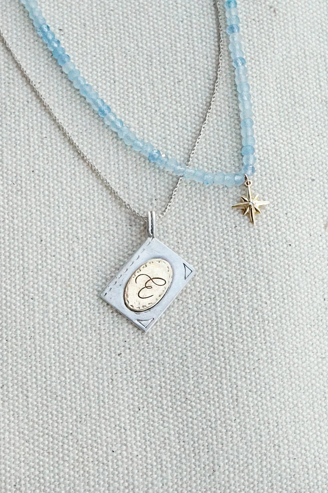 aquamarine necklace