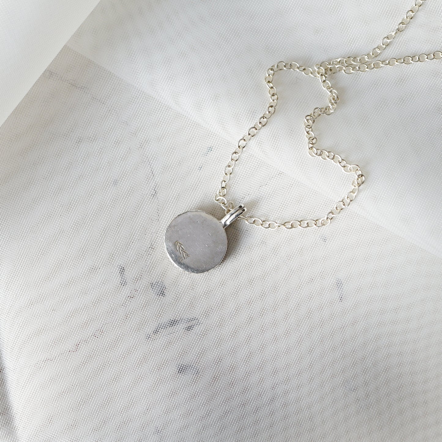 Pendant of Curiosities: heart sapphire