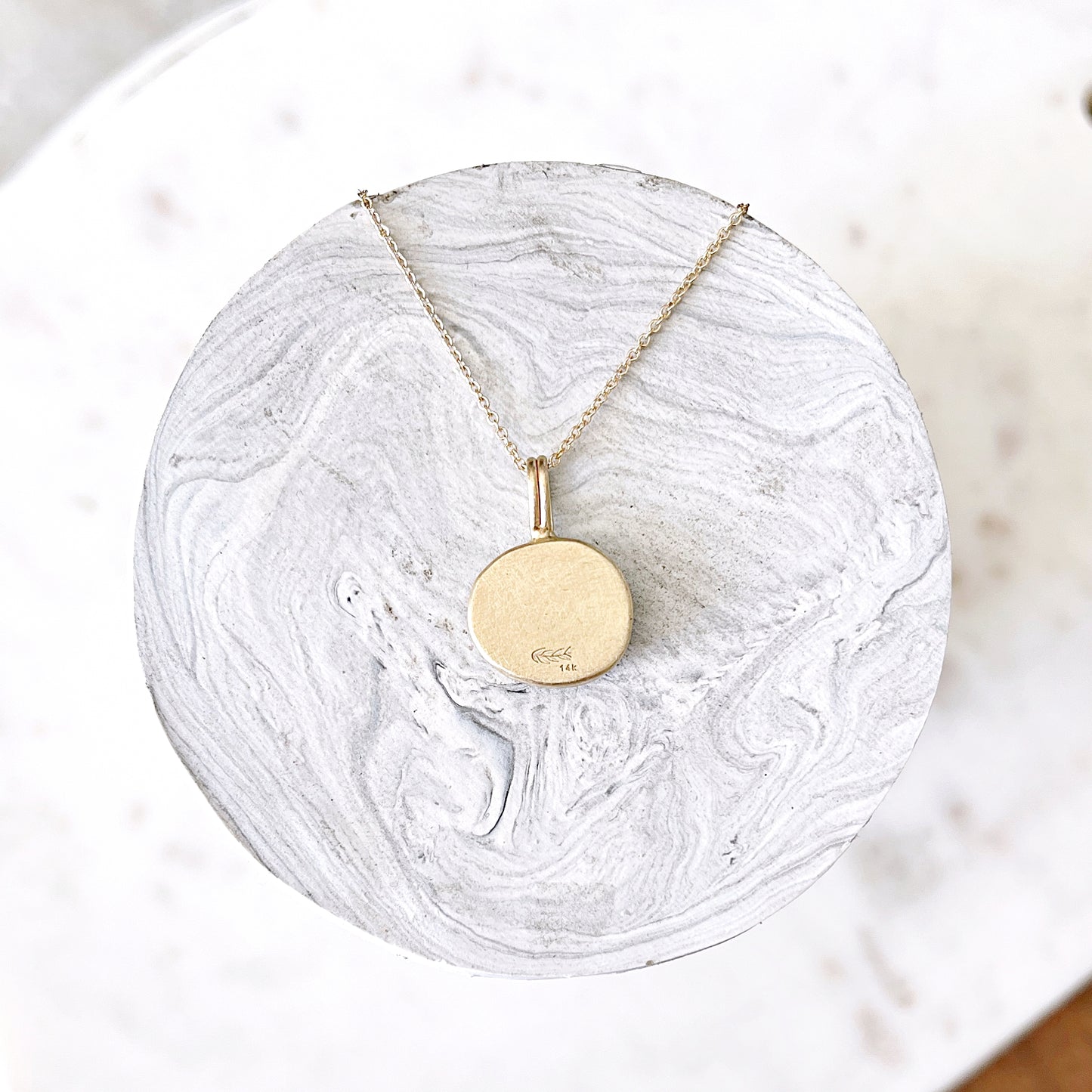 Solitaire Turquoise Pendant Necklace I