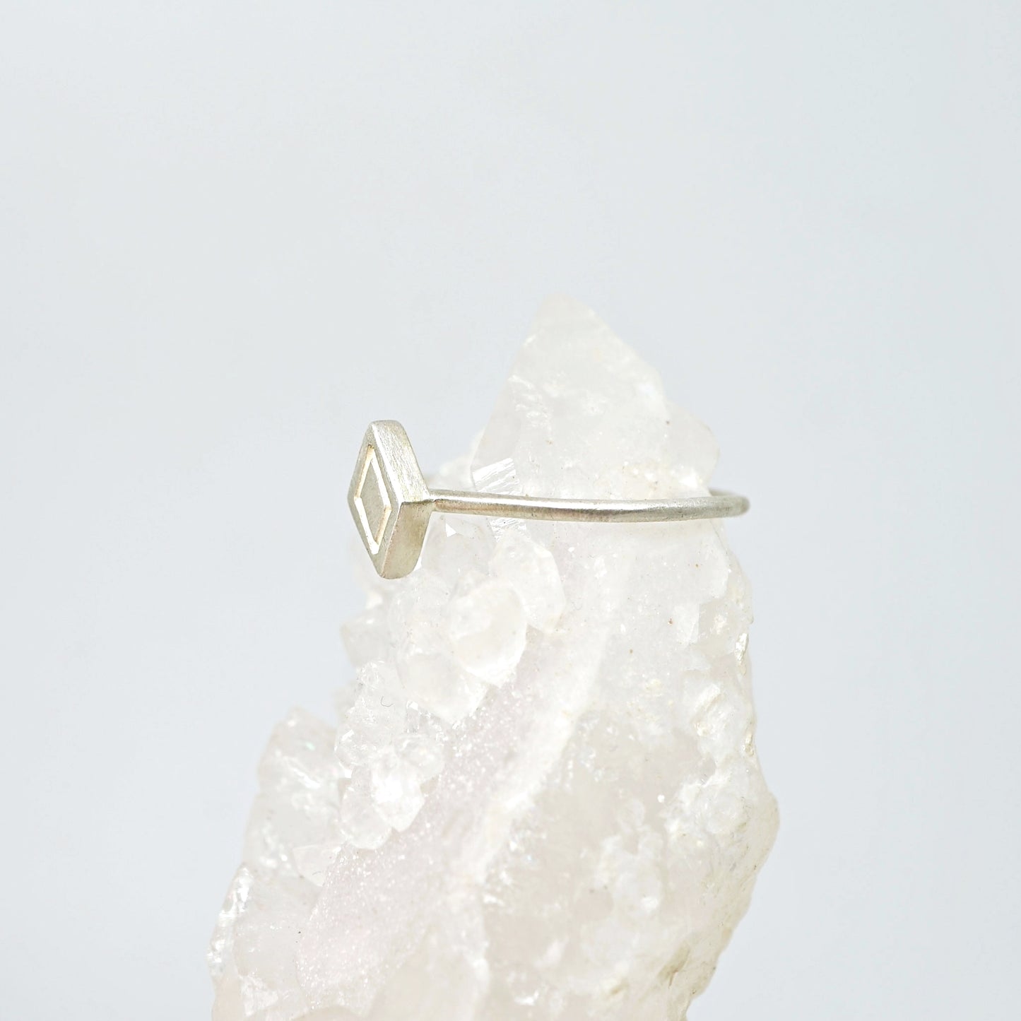 Tiny shield ring