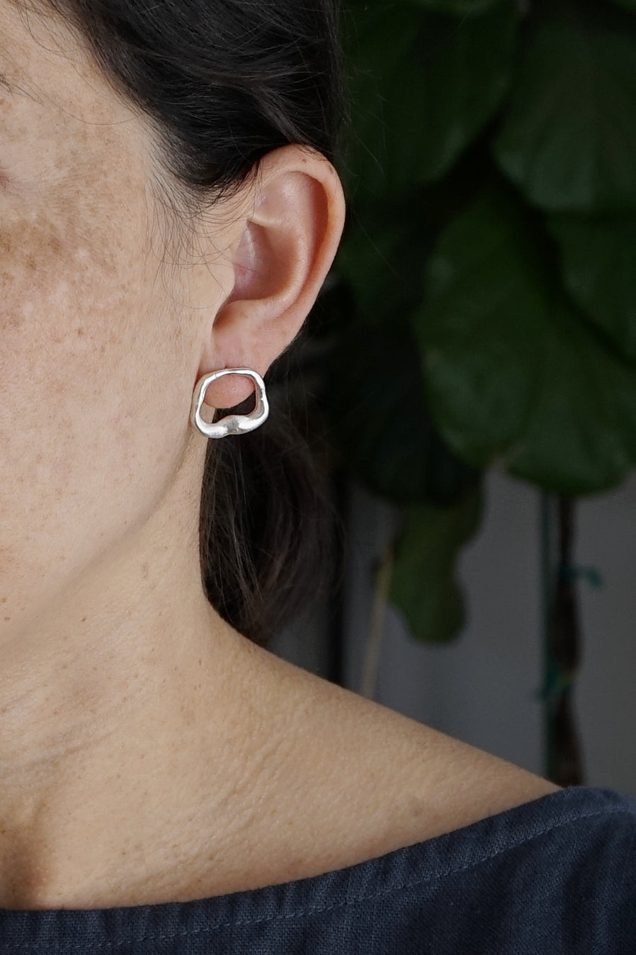 Abstract shape earrings