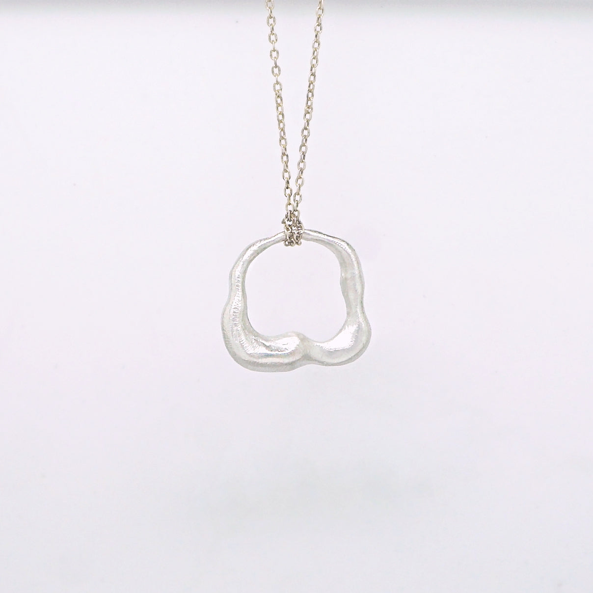 Abstract shape necklace